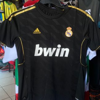 REAL MADRID NEGRO CON DORADO RETRO 2012