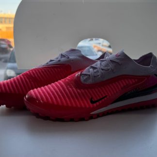 TAQUETE NIKE PHANTOM ROJO CON MORADO SIN TACHO
